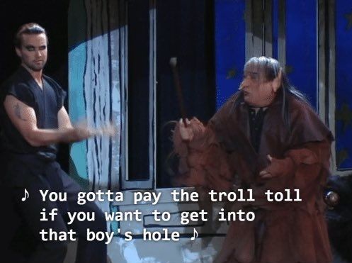 A painting found showing the J. enacting their gatekeeping at the islands.