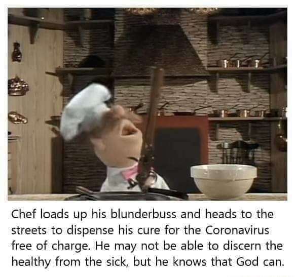 Prey to your god’s when Chef comes around