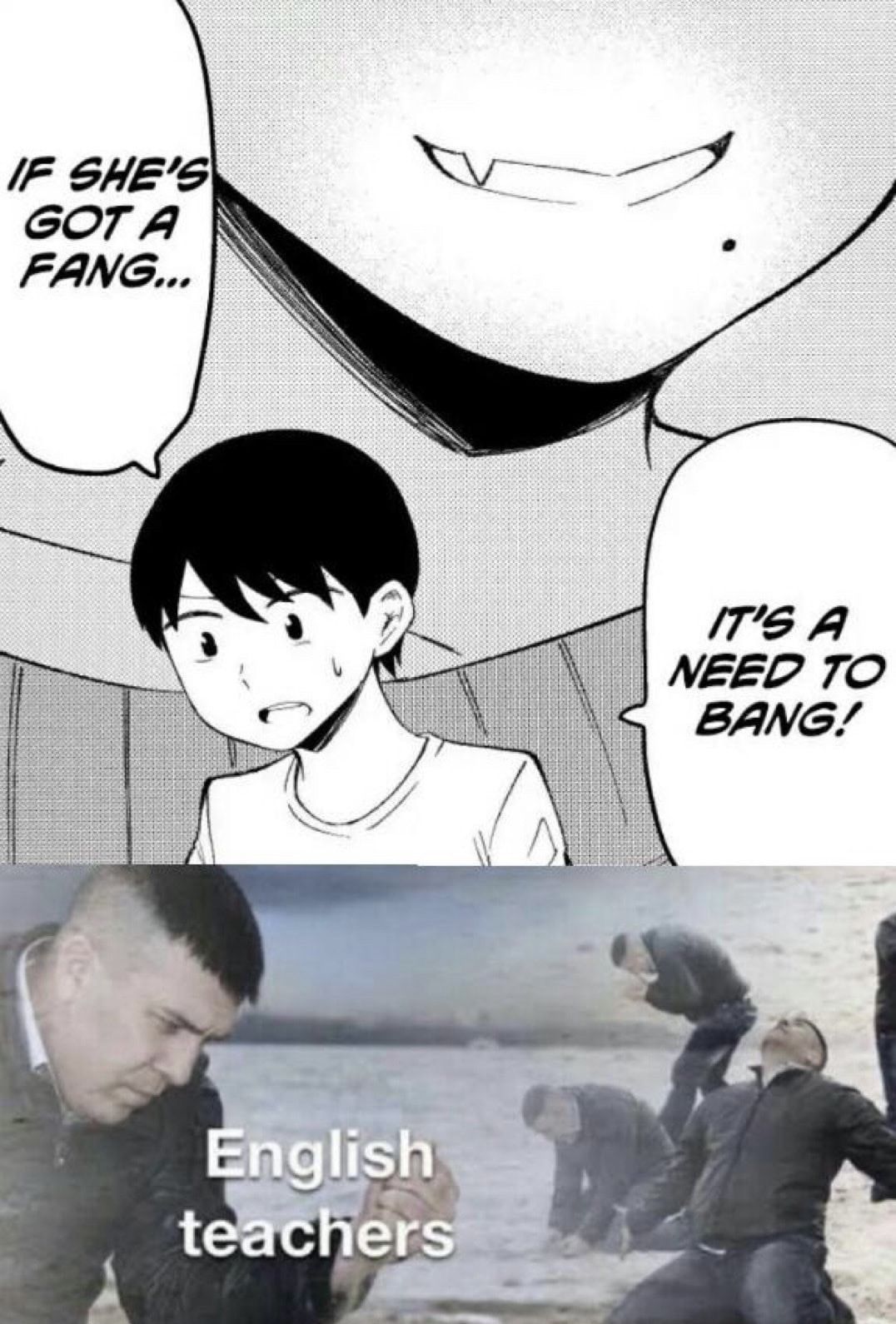 My English teacher would be proud