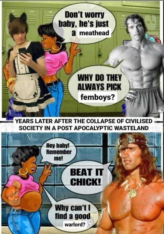 brehs i will enslave the fembois and trade them to other warlords for coke acid and weapons