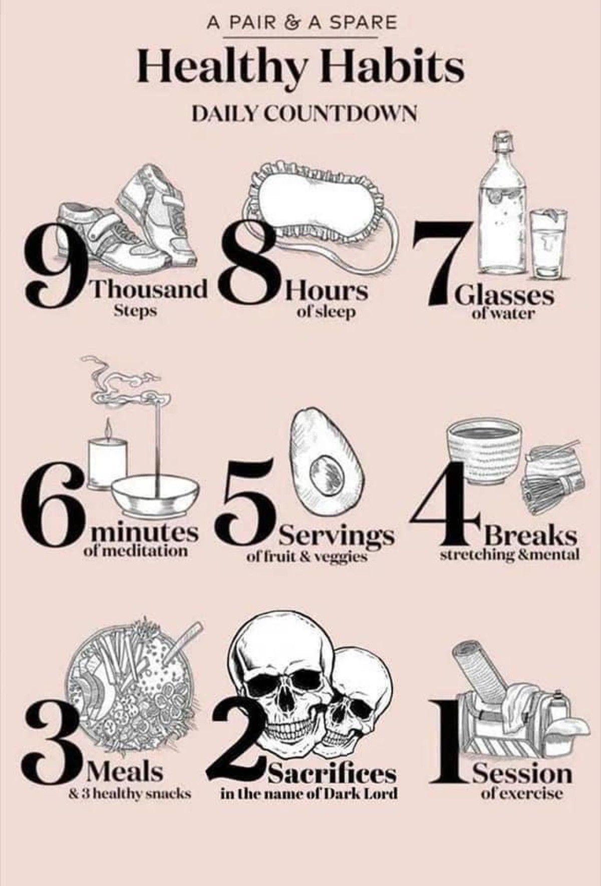 Everything a man needs to live a good life