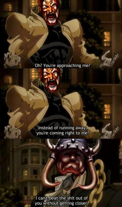Immovable object VS unstoppable force