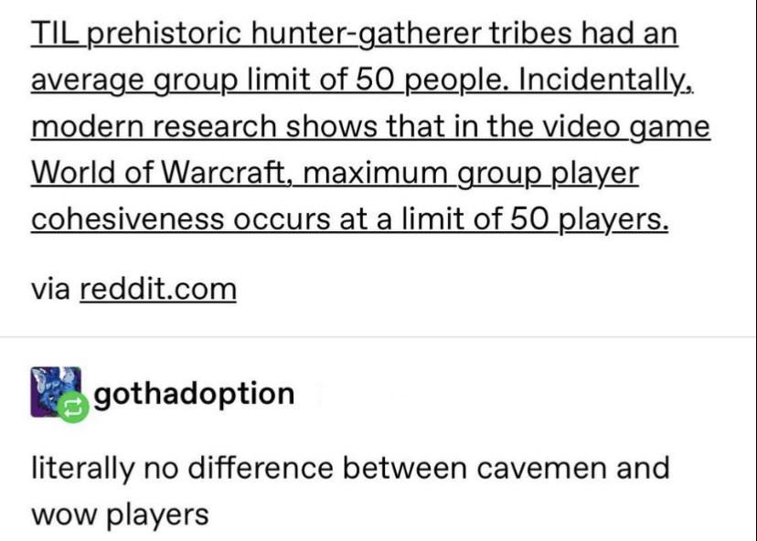 and every GOOD group has at least one SHAMAN who can cast BLOODLUST