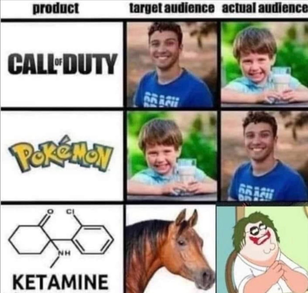 this says SO MUCH about ketamine