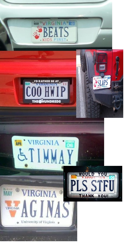 Virginia's sense of humor...