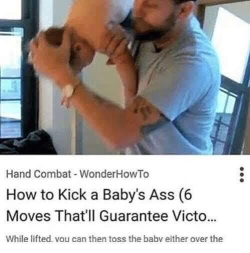 Dumbass babe had it coming