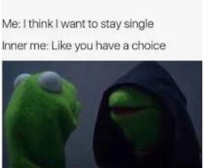 Like I had a choice at all...