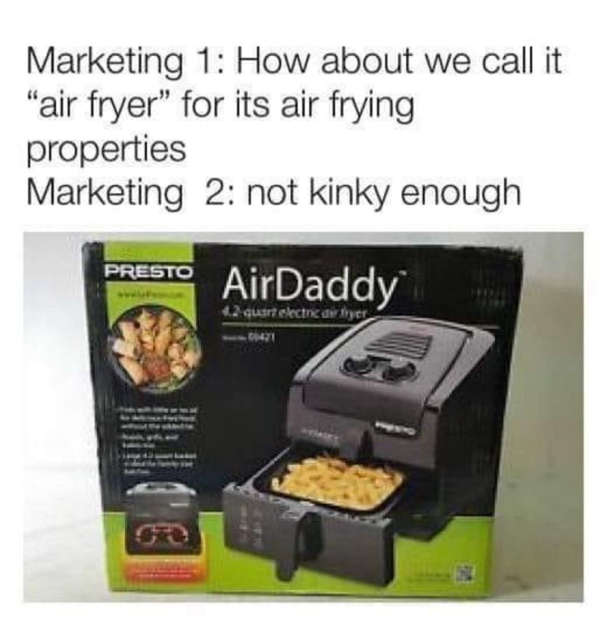 Calling it "daddy" makes it hotter