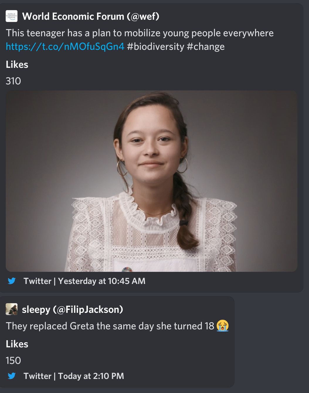 elite pedos be like: eww get this adult b1tch outta here
