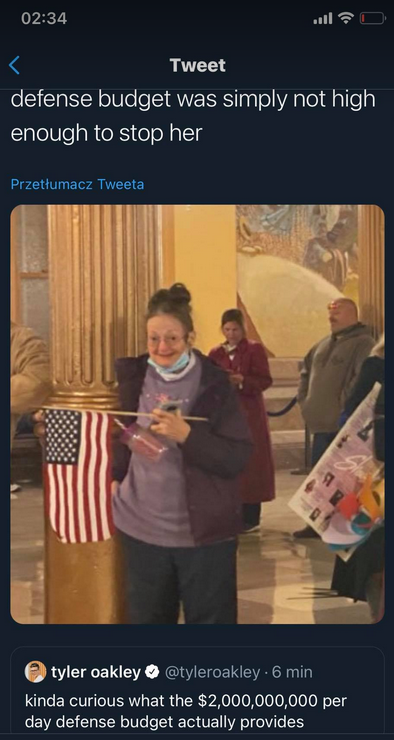 She's obviously one of MAGA Supersoldiers