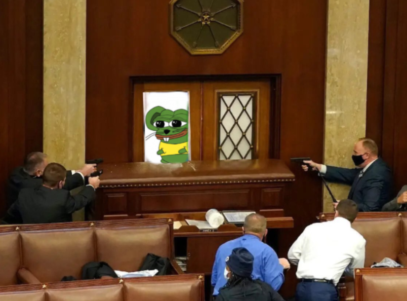 HE is CHEESED to seize the capitol