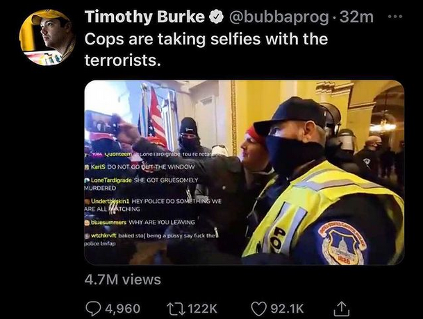 Unlike those violent antifas.
