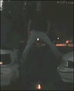 Fireworks crotch explosion