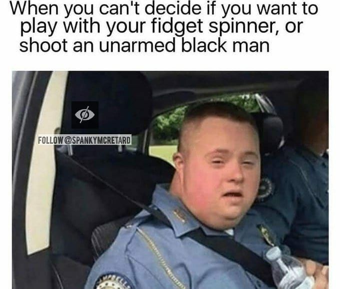 Down with the police!