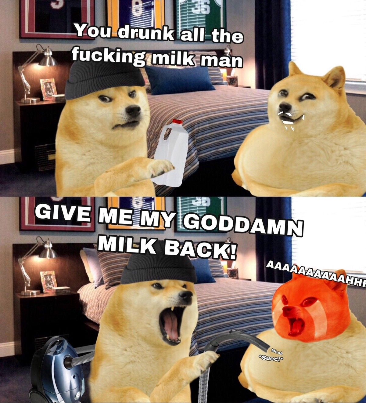 This isn't the man milk you were expecting