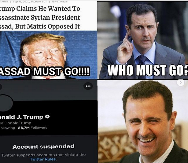 Allah Suriya Al Bashar.