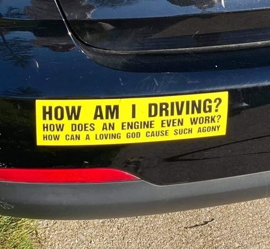 Happens when you stop to think