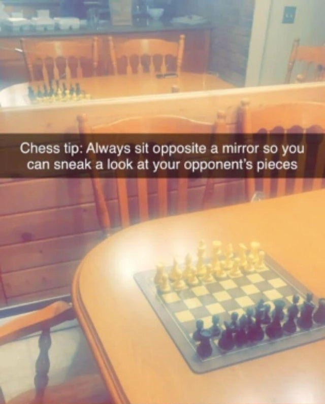 All the chessmasters do it