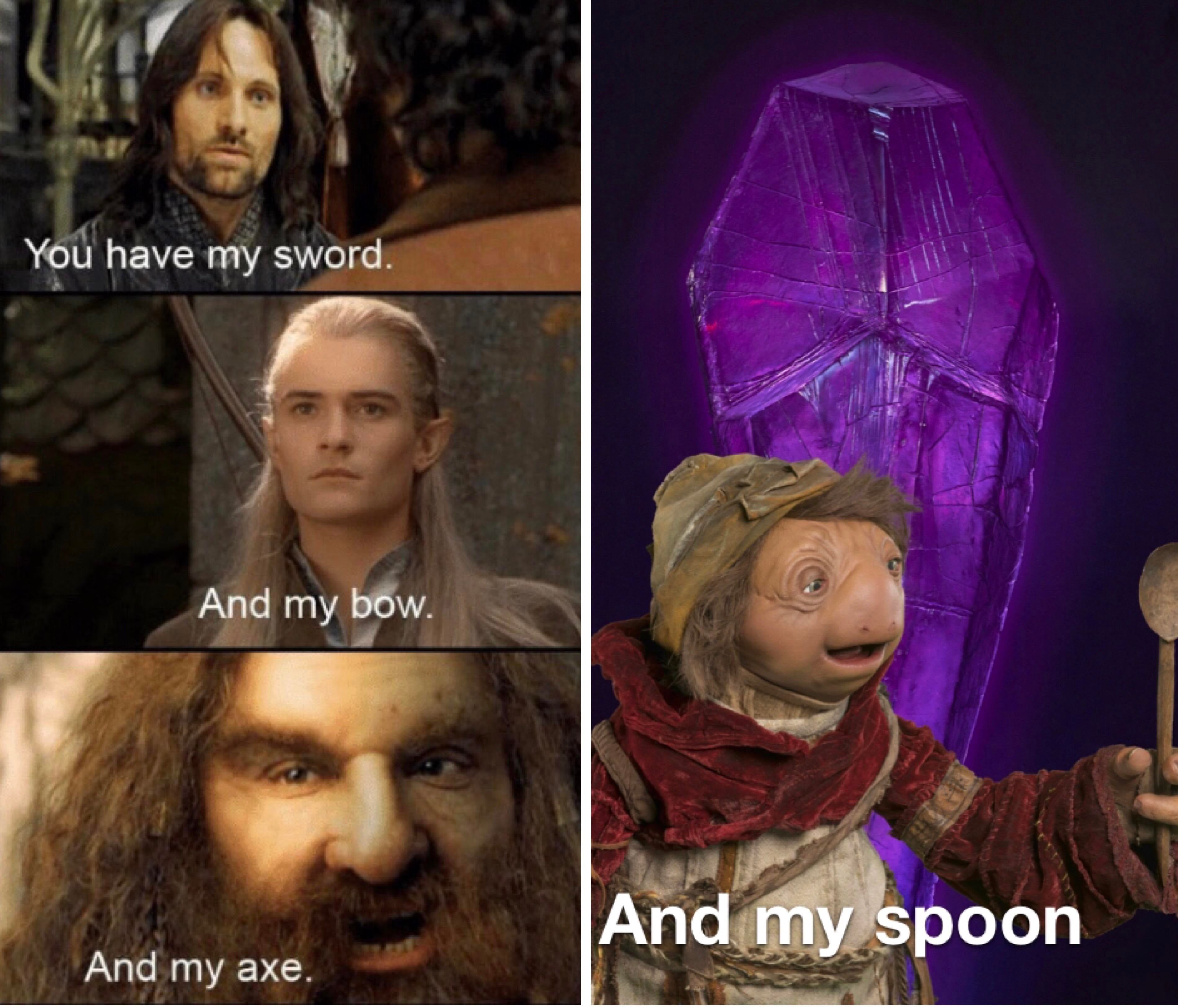 That's one ugly hobbit, alright.