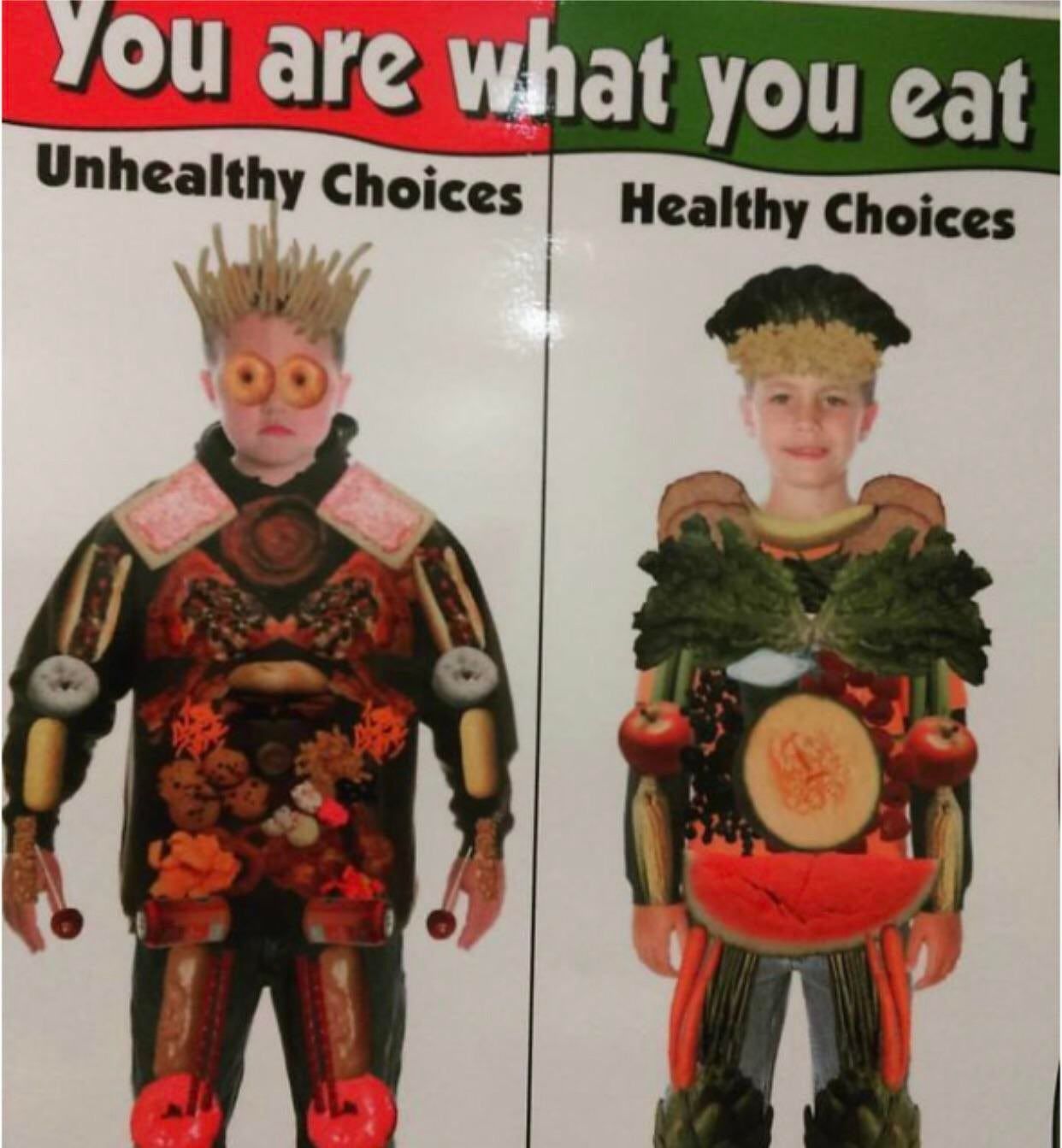 chad fast food vs virgin salad boi