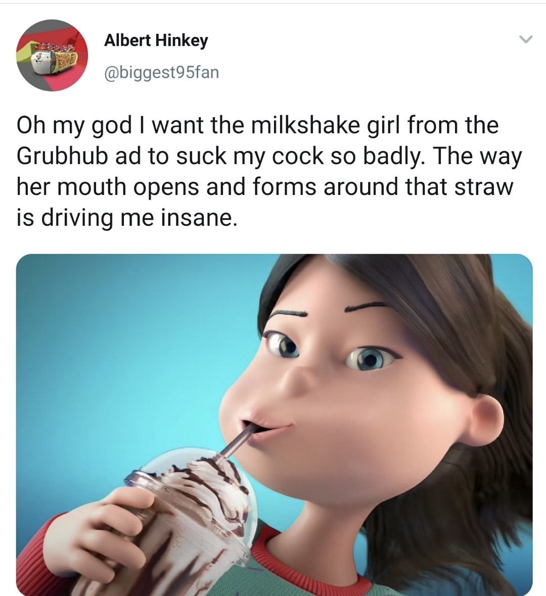 She’d unhinge on you like a snake *flash backs to snake hentai*