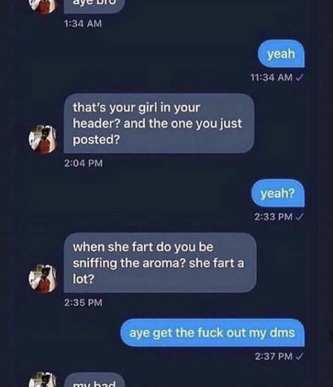 Fuk outta here