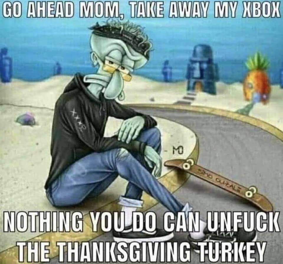 Stuffed turkey amiright haha