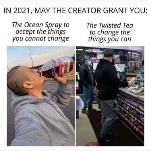 Either way, stay hydrated my homies