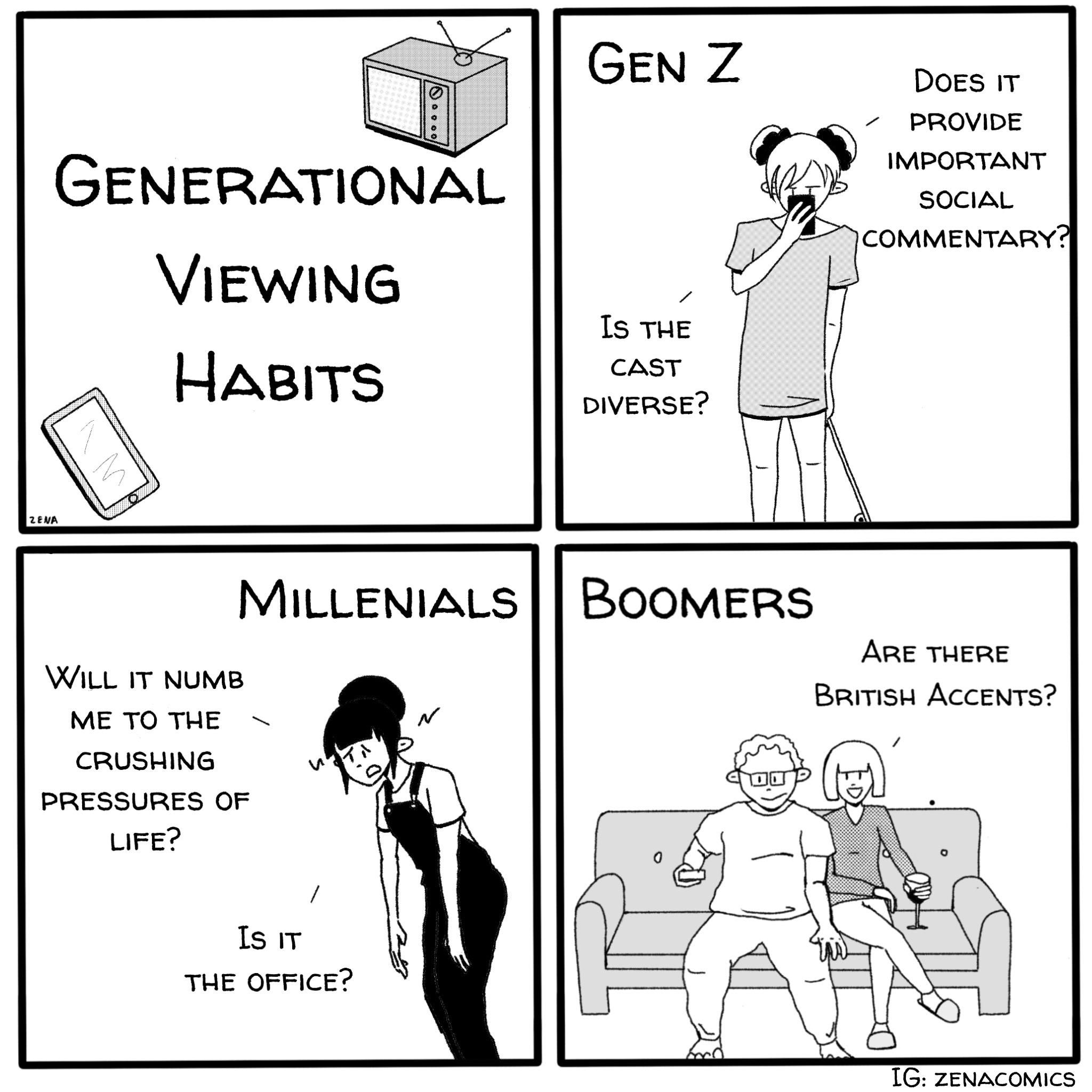Apologies to Gen Z, but I have no idea what you all watch