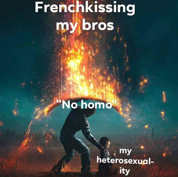 Good news Crocky, we are not gay!