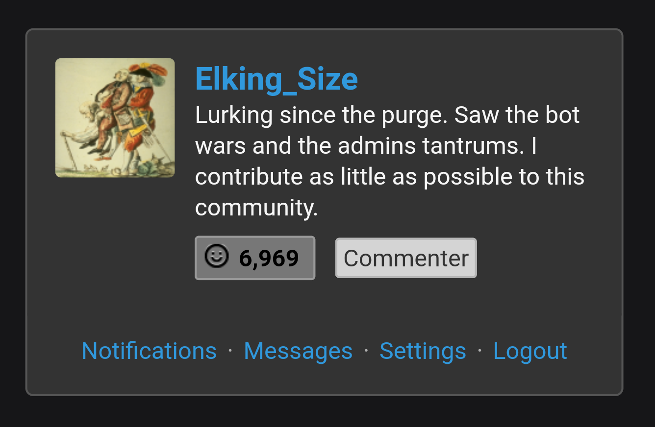 This ia what peak karma looks like