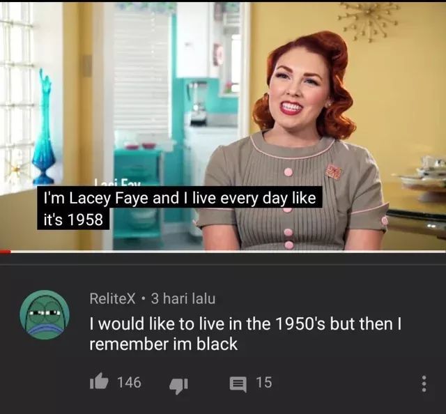 >forgetting you are black