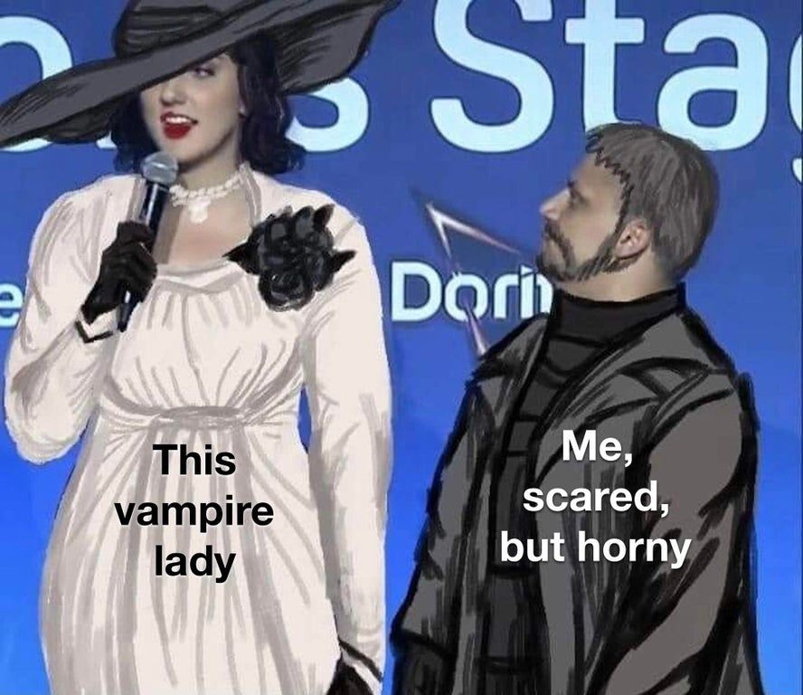 Scared but horny