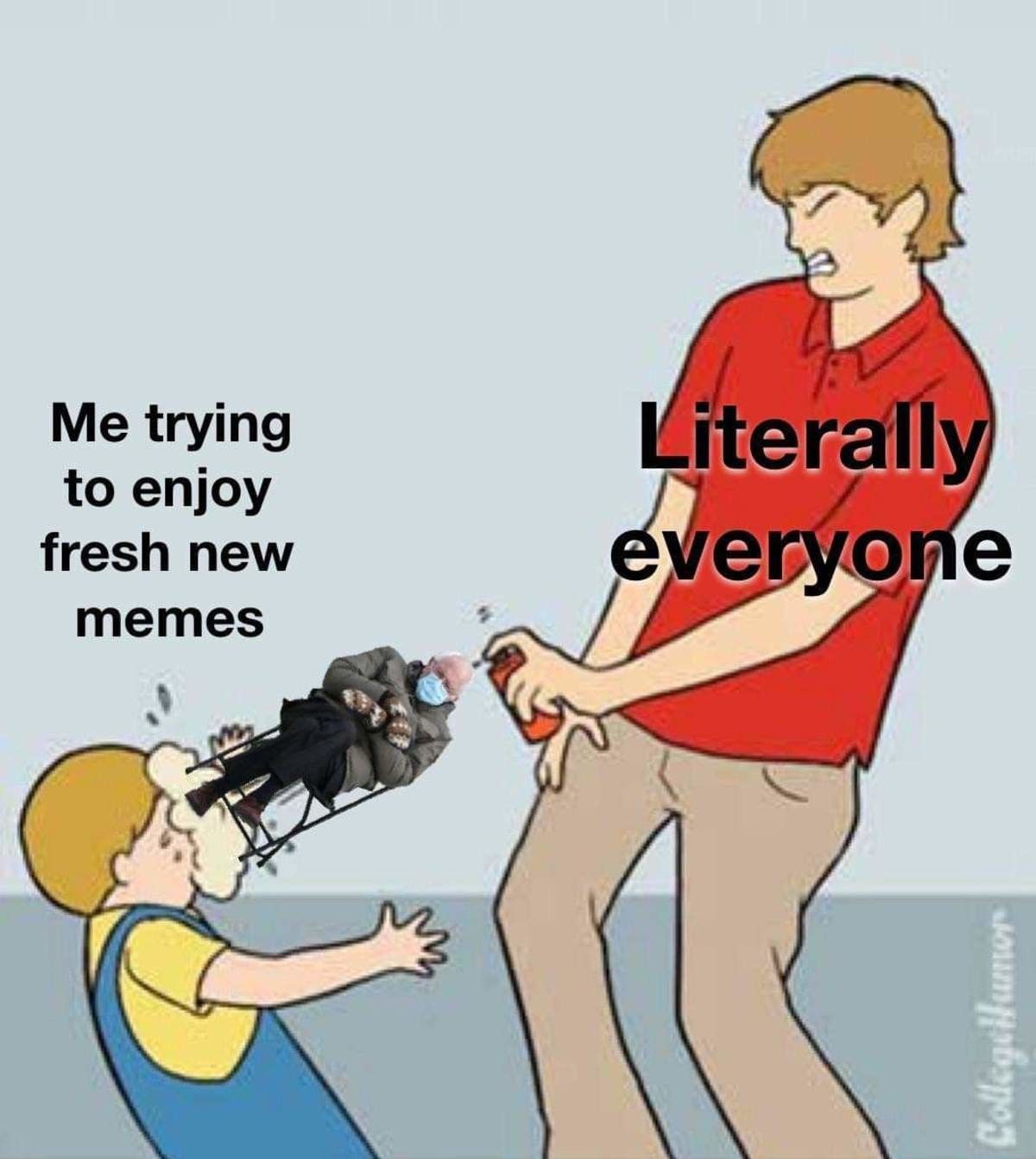 it was funny as the first time