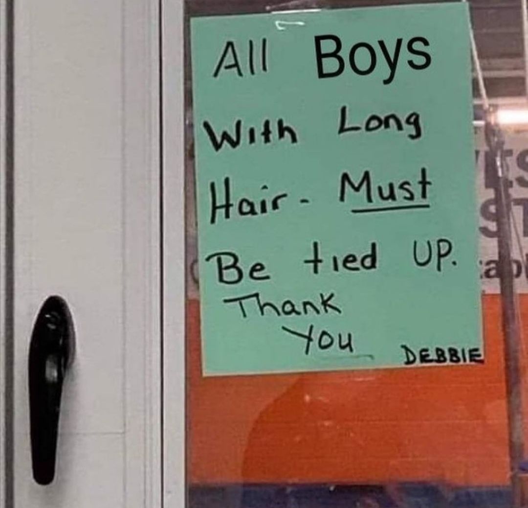 I wish I had the courage to grow my hair