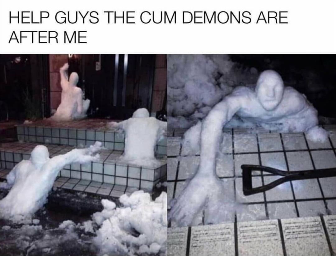 They cum for me