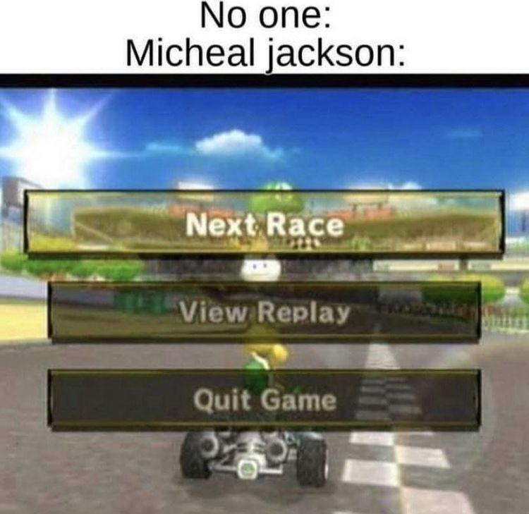 After white he was going for alien