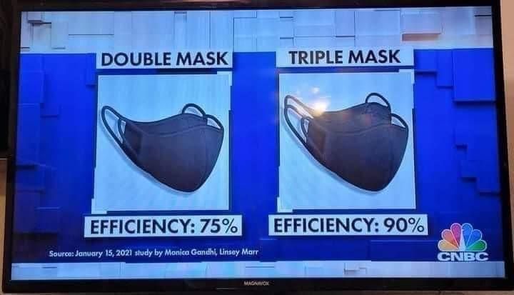 If you put on 12 masks you achieve invincibility