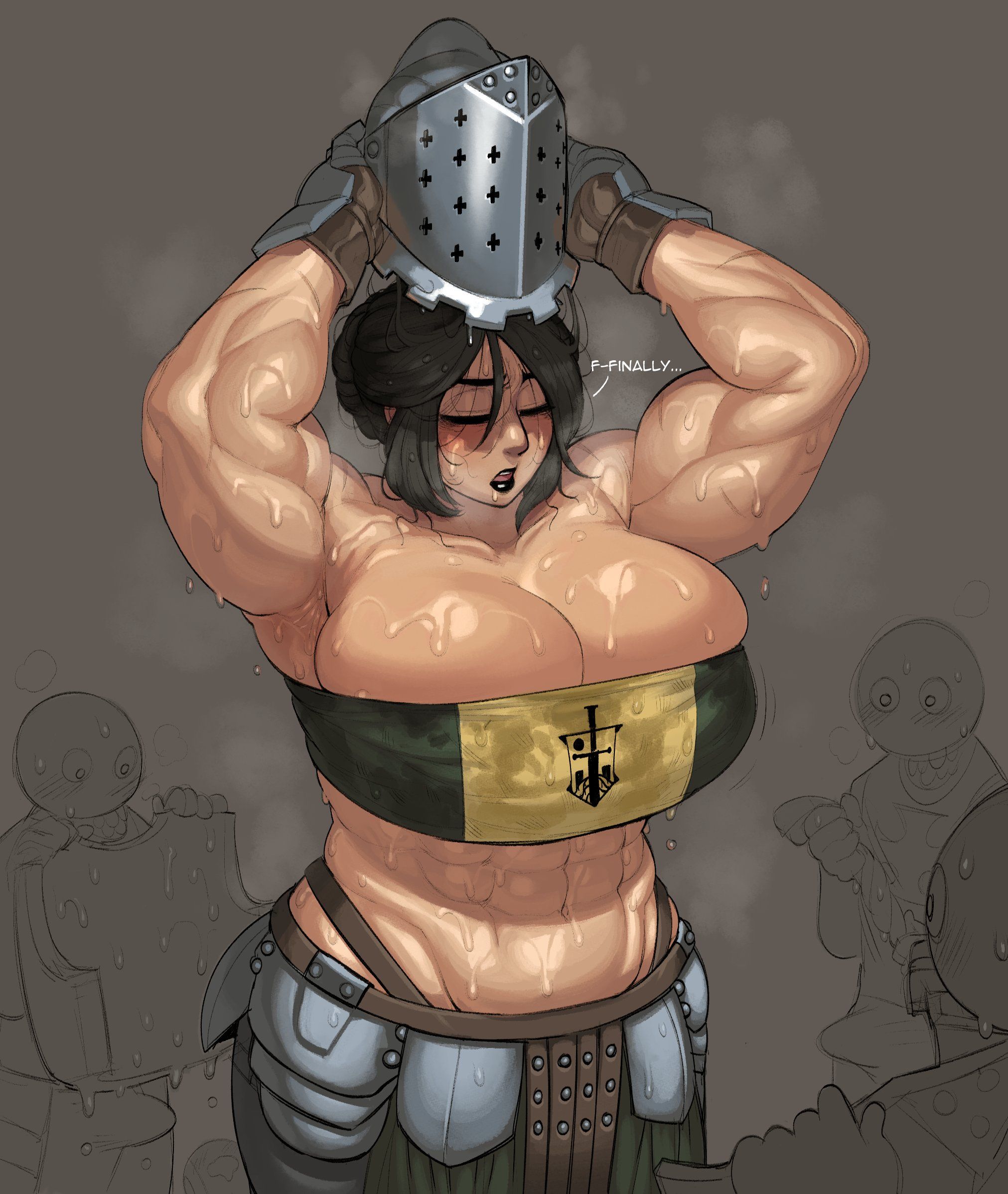 A hard day of parrying
