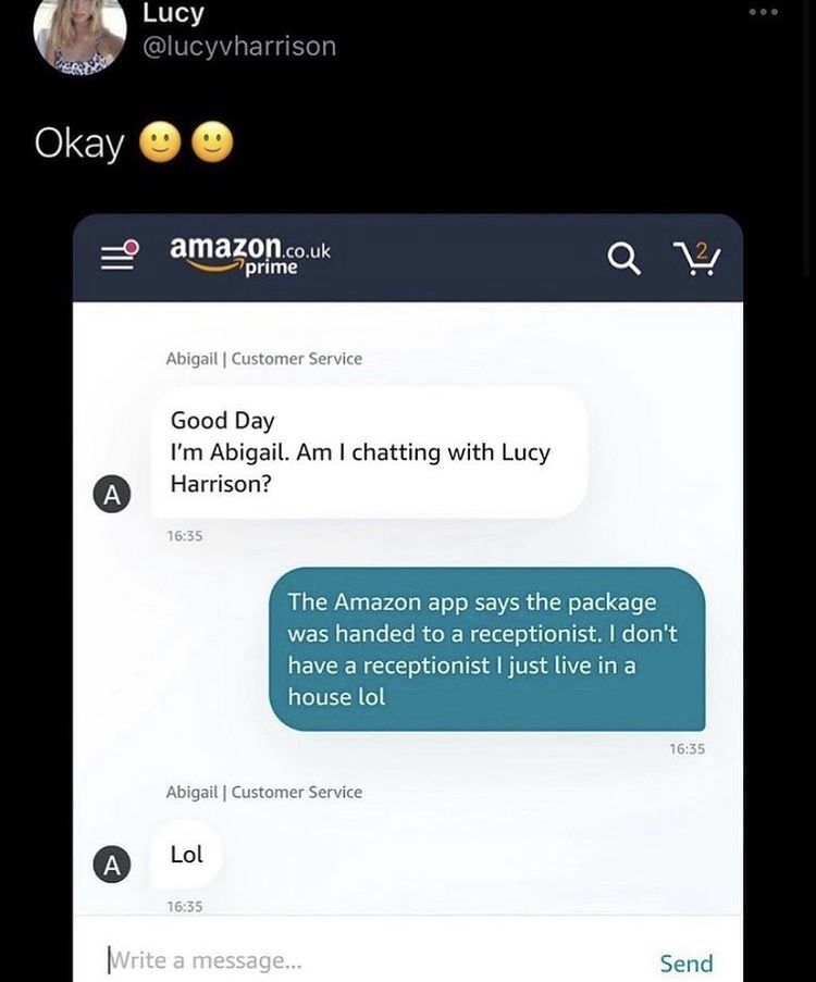 Amazing Amazon support