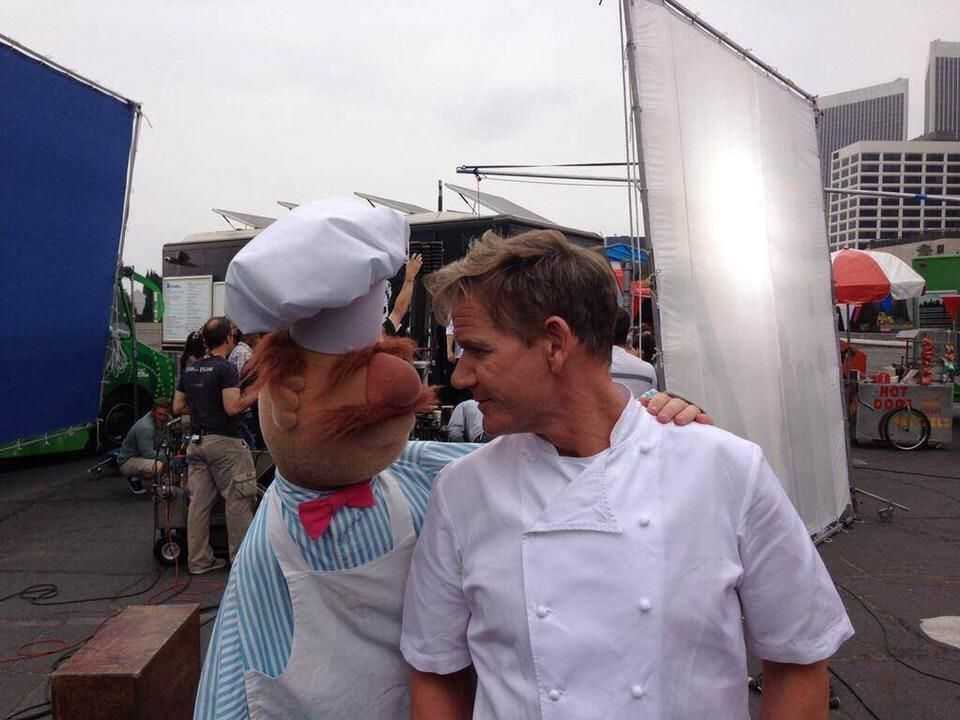 The Swedish Chef and some other rando in chefs clothes, idk.