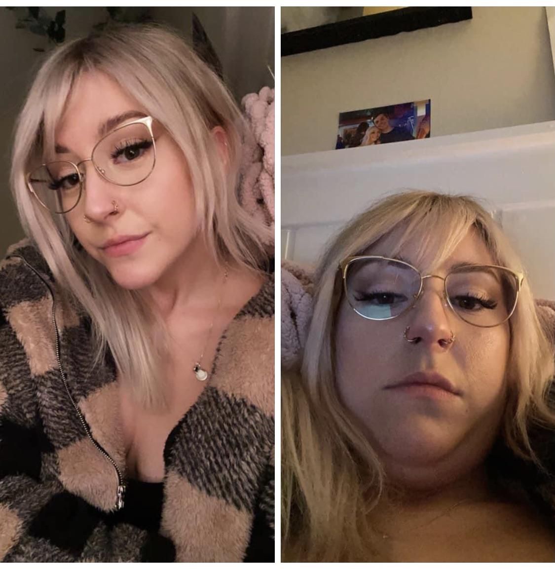 Taking a selfie vs checking out the selfie you just posted