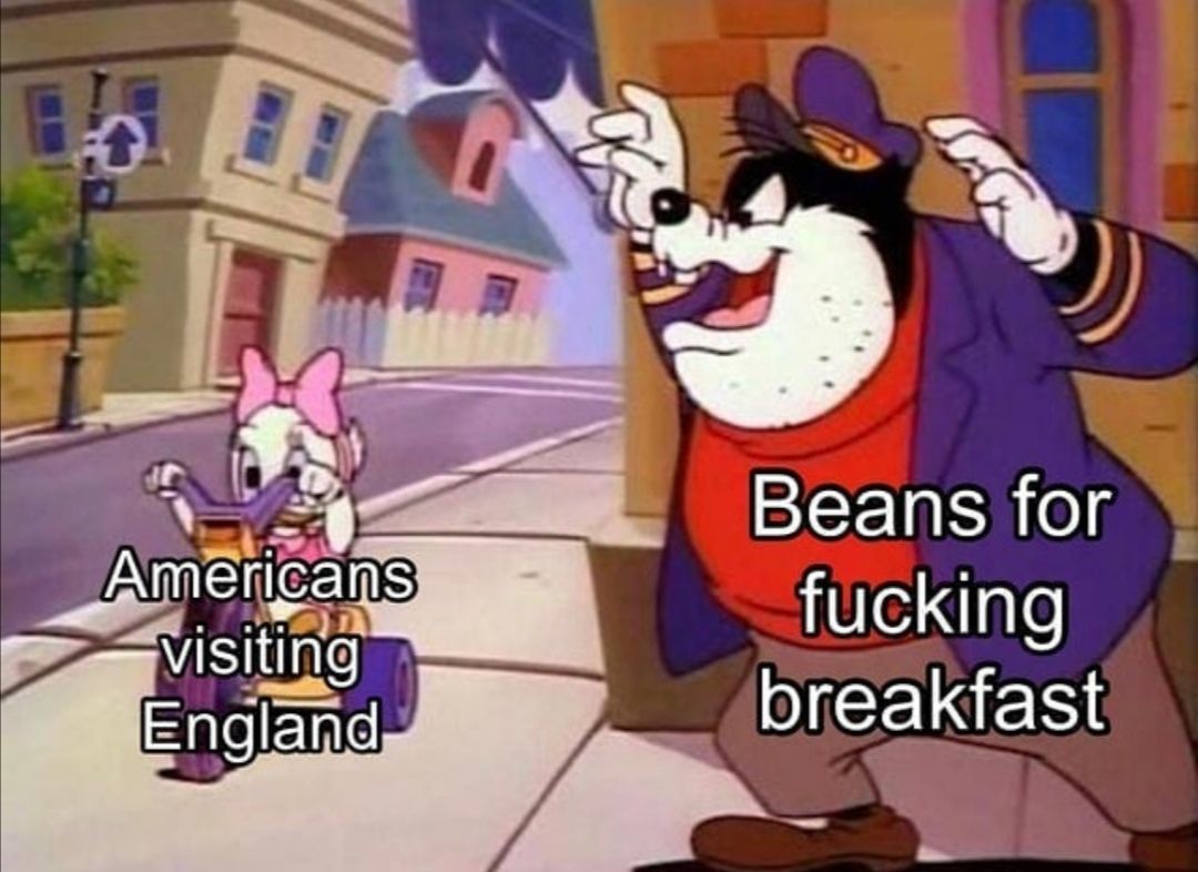 Those nibbas eatin beans