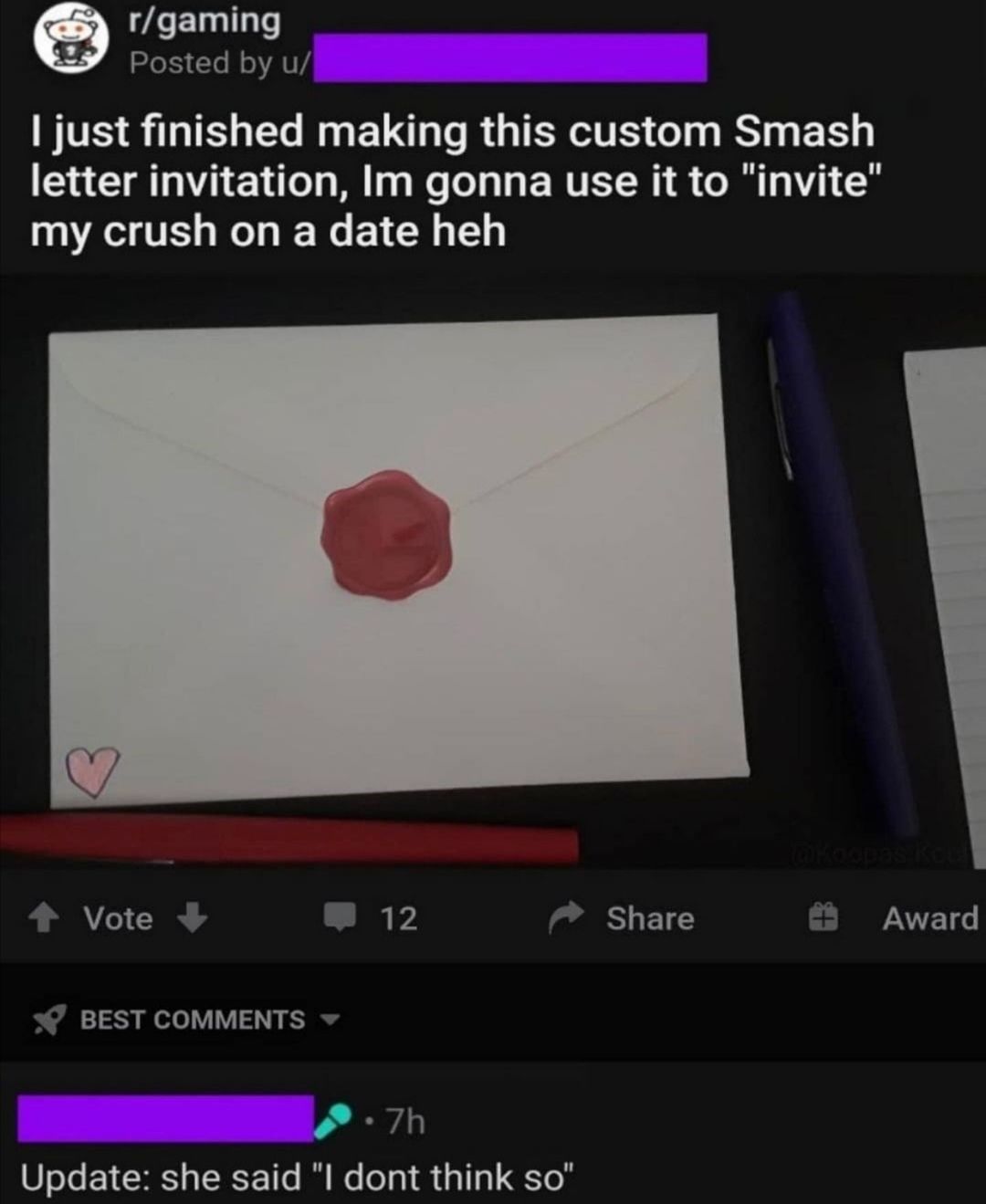 What a surprise