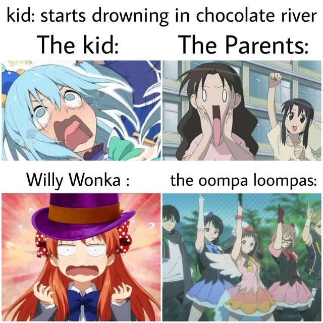 konosuba/azumanga/nozaki-kun/kyoukai no kanata