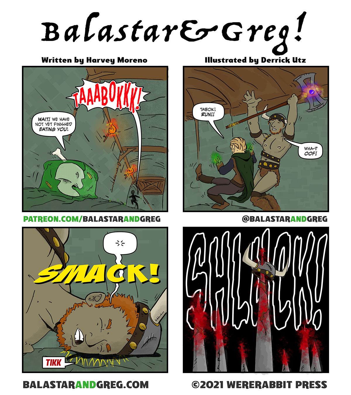 Balastar & Greg S01E05: To Push A Barbarian