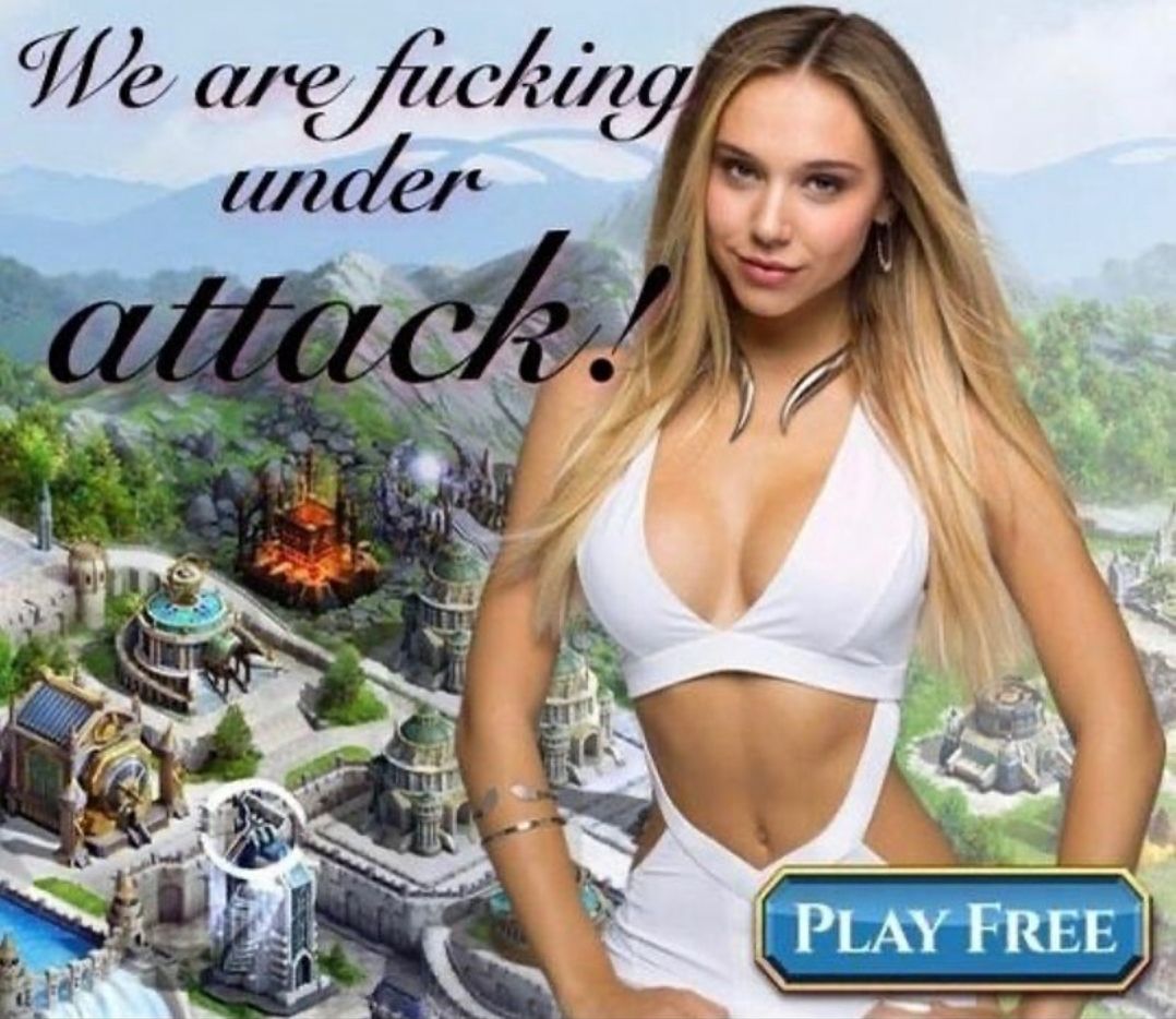 Our town hall is under attack sweetie