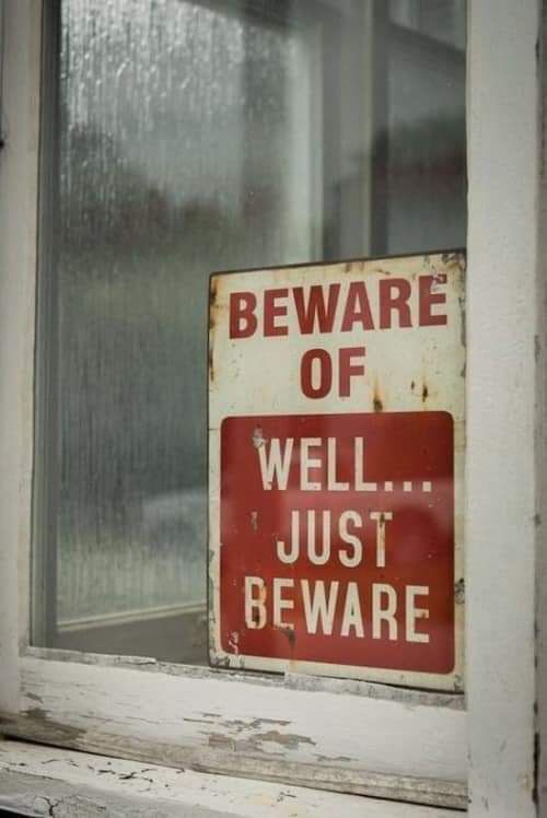 About warning...