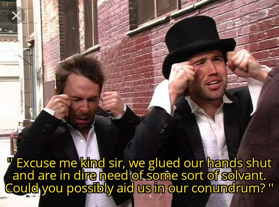 I hate it when that happens