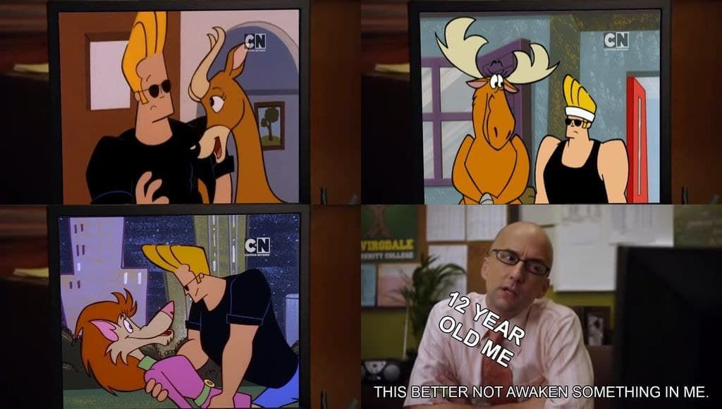 why are animals so horny for Johnny Bravo